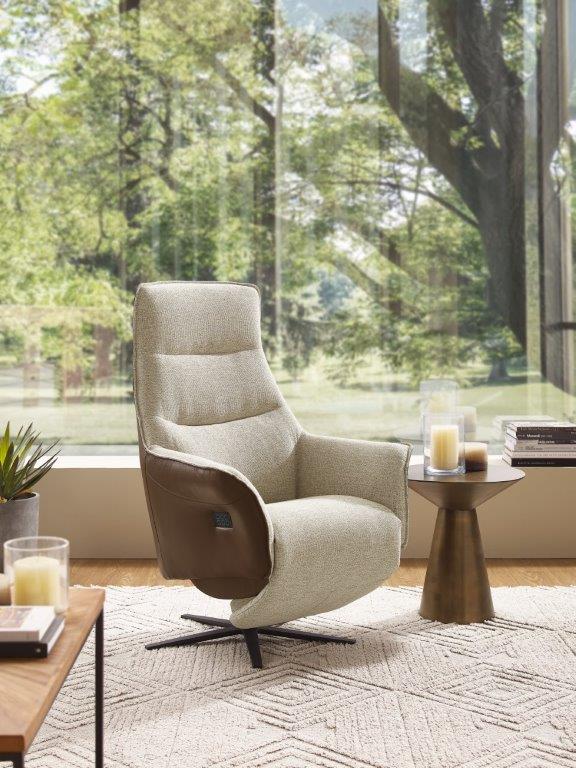 FIJI 6378-RE3M(INCL. BATTERY)-BULL 18 DARKBROWN + SAN REMO 101 CAT.Z